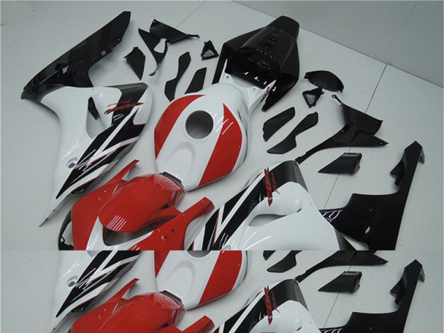 Carénages Moto CBR 1000 RR 06-07 - Rouge Blanc Noir Carénages Moto CBR 1000 RR 06-07 - Rouge Blanc Noir