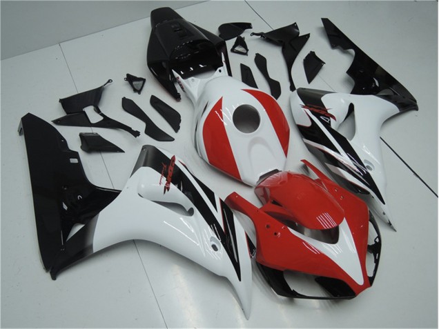 Carénages Moto CBR 1000 RR 06-07 - Rouge Blanc Noir Carénages Moto CBR 1000 RR 06-07 - Rouge Blanc Noir