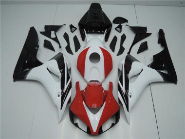 Carénages Moto CBR 1000 RR 06-07 - Rouge Blanc Noir