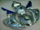 Carénage Moto CBR 1000 RR 06-07 - Bleu Flamme Argent Carénage Moto CBR 1000 RR 06-07 - Bleu Flamme Argent