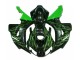 Carénage Moto CBR 1000 RR 06-07 - Vert Flamme Noir Carénage Moto CBR 1000 RR 06-07 - Vert Flamme Noir