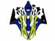 Carénage Moto CBR 1000 RR 06-07 - Bleu Jaune Carénage Moto CBR 1000 RR 06-07 - Bleu Jaune