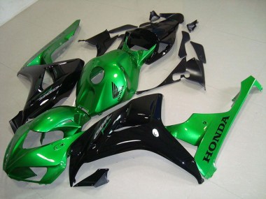 Carénage Moto CBR 1000 RR 06-07 - Noir Vert