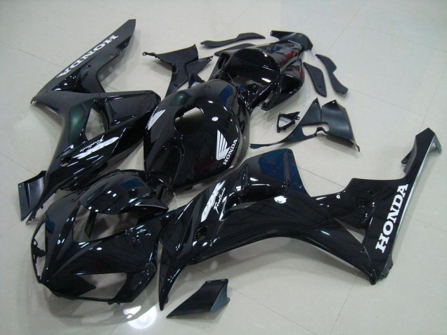 Carénage Moto CBR 1000 RR 06-07 - Noir Argent Décalque Carénage Moto CBR 1000 RR 06-07 - Noir Argent Décalque
