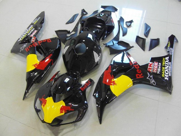 Carénage Moto CBR 1000 RR 06-07 - Noir Red Bull Carénage Moto CBR 1000 RR 06-07 - Noir Red Bull