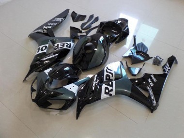 Carénage Moto CBR 1000 RR 06-07 - Gris Noir Repsol