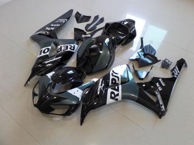 Carénage Moto CBR 1000 RR 06-07 - Gris Noir Repsol Carénage Moto CBR 1000 RR 06-07 - Gris Noir Repsol