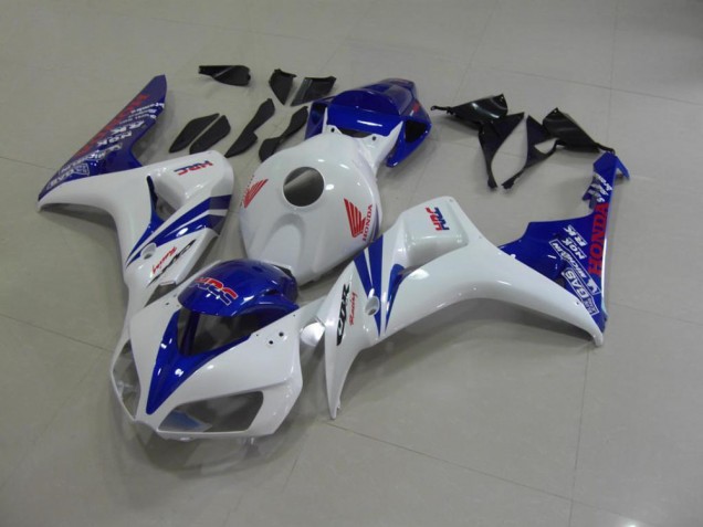 Carénage Moto CBR 1000 RR 06-07 - Blanc Nacré Bleu Carénage Moto CBR 1000 RR 06-07 - Blanc Nacré Bleu