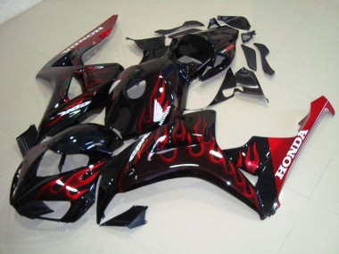 Carénage Moto CBR 1000 RR 06-07 - Rouge Flamme