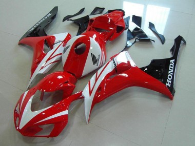 Carénage Moto CBR 1000 RR 06-07 - Rouge Blanc