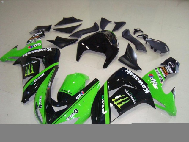 Carrosserie Moto ZX10R 06-07 - Vert Monster