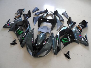 Carénage Moto ZX10R 06-07 - Gris Monster