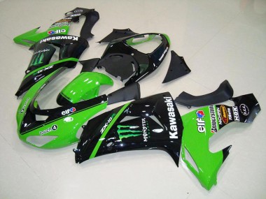 Carénages Moto ZX10R 06-07 - Vert Monster