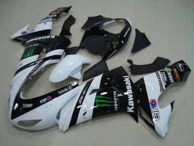 Carénage Moto ZX10R 06-07 - Blanc Monster