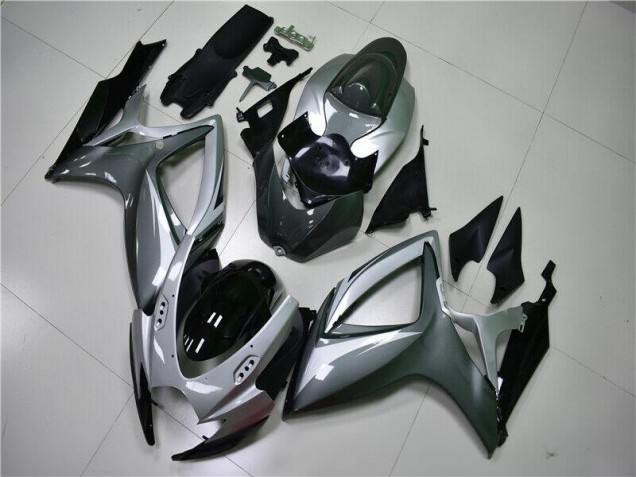 Carénages Moto GSXR 600 / 750 K6 06-07 - Argent Gris Carénages Moto GSXR 600 / 750 K6 06-07 - Argent Gris
