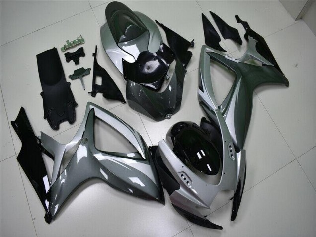Carénages Moto GSXR 600 / 750 K6 06-07 - Argent Gris Carénages Moto GSXR 600 / 750 K6 06-07 - Argent Gris