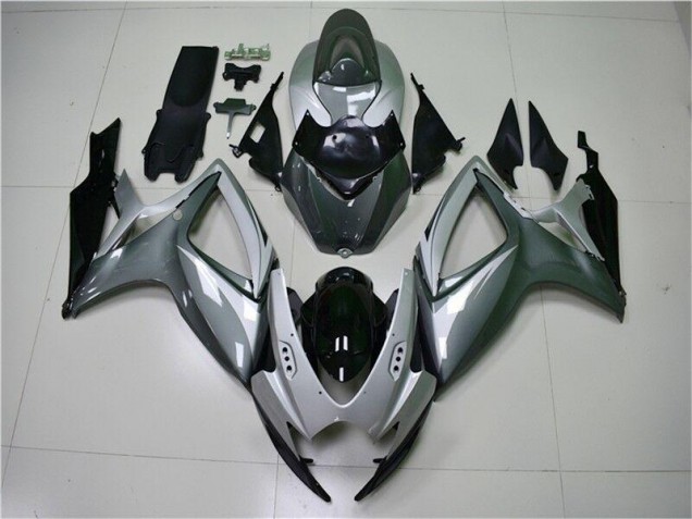 Carénages Moto GSXR 600 / 750 K6 06-07 - Argent Gris Carénages Moto GSXR 600 / 750 K6 06-07 - Argent Gris