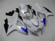 Carénages Moto GSXR 600 / 750 K6 06-07 - Blanc Bleu Carénages Moto GSXR 600 / 750 K6 06-07 - Blanc Bleu