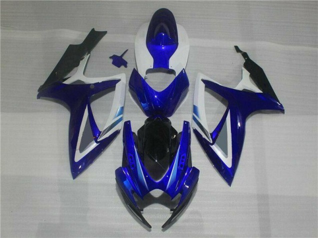 Carénage Moto GSXR 600 / 750 K6 06-07 - Bleu Blanc Carénage Moto GSXR 600 / 750 K6 06-07 - Bleu Blanc