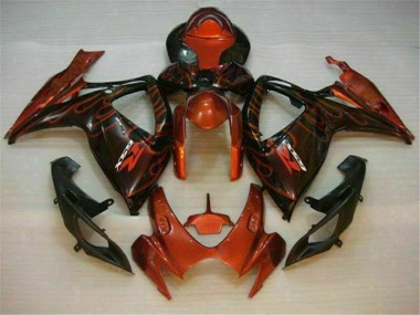 Carénage Moto GSXR 600 / 750 K6 06-07 - Rouge