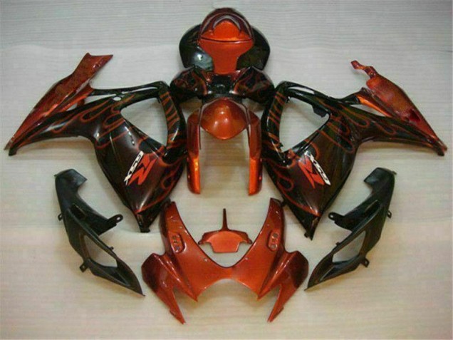 Carénage Moto GSXR 600 / 750 K6 06-07 - Rouge Carénage Moto GSXR 600 / 750 K6 06-07 - Rouge