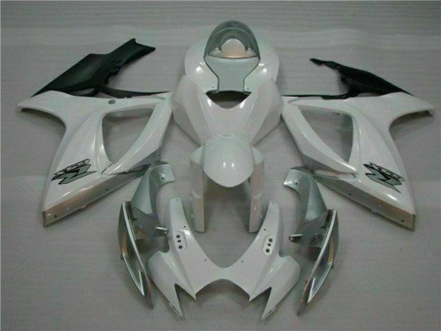 Carénage Moto GSXR 600 / 750 K6 06-07 - Blanc Argent Carénage Moto GSXR 600 / 750 K6 06-07 - Blanc Argent