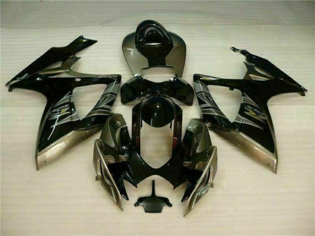 Carénage Moto GSXR 600 / 750 K6 06-07 - Noir Gris