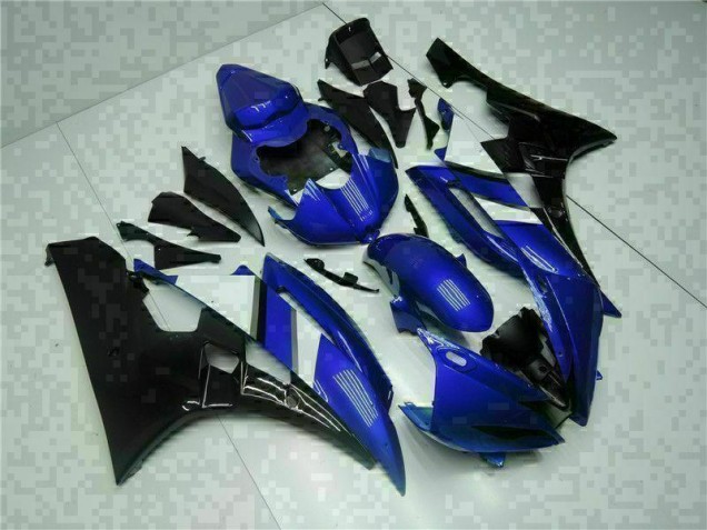 Kit Carénages Motos & Plastique R6 06-07 - Bleu Noir Kit Carénages Motos & Plastique R6 06-07 - Bleu Noir