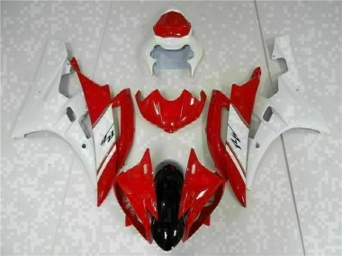 Kit Carénages Motos Complet R6 06-07 - Rouge Blanc