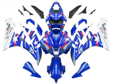 Carénage Moto R6 06-07 - Bleu Star Fiat