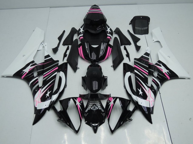 Carénage Moto R6 06-07 - Rose Star