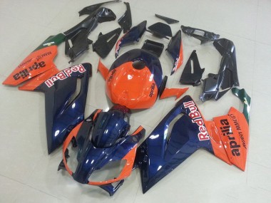 Carénage Moto RS 125 06-11 - Orange et Bleu Foncé