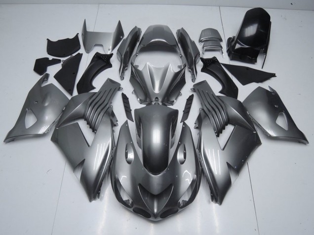 Carénage Moto ZX14R ZZR 1400 06-11 - Brillant Gris Carénage Moto ZX14R ZZR 1400 06-11 - Brillant Gris