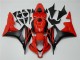 Carrosserie Moto CBR 600 RR 07-08 - Noir Rouge