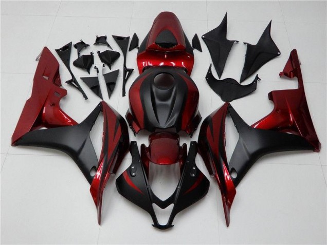 Carénages Moto CBR 600 RR 07-08 - Rouge Noir Carénages Moto CBR 600 RR 07-08 - Rouge Noir