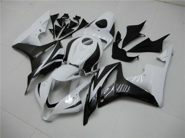 Carénages Moto CBR 600 RR 07-08 - Blanc Noir Carénages Moto CBR 600 RR 07-08 - Blanc Noir