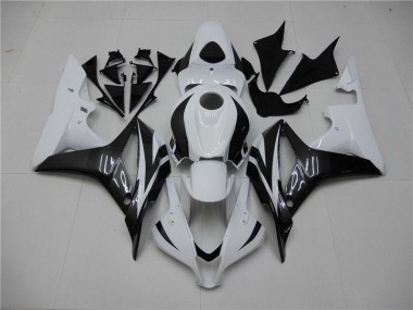 Carénages Moto CBR 600 RR 07-08 - Blanc Noir