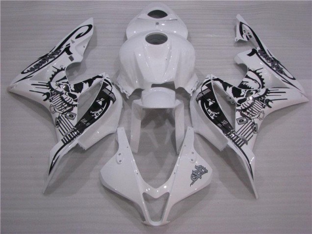 Carénages Moto CBR 600 RR 07-08 - Noir Blanc Carénages Moto CBR 600 RR 07-08 - Noir Blanc