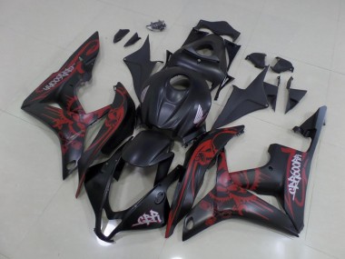 Carénages Moto CBR 600 RR 07-08 - Noir Rouge
