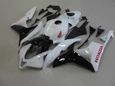 Carénage Moto CBR 600 RR 07-08 - Blanc Nacré Noir