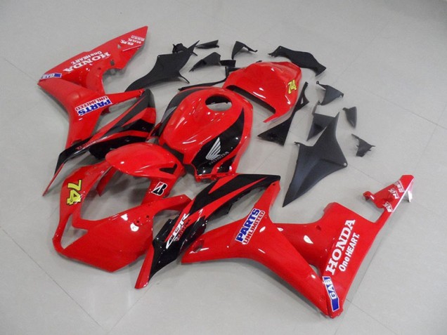 Carénage Moto CBR 600 RR 07-08 - Rouge Noir Courses Carénage Moto CBR 600 RR 07-08 - Rouge Noir Courses