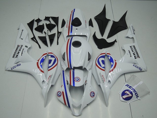 Carénages Moto CBR 600 RR 07-08 - Blanc Carénages Moto CBR 600 RR 07-08 - Blanc