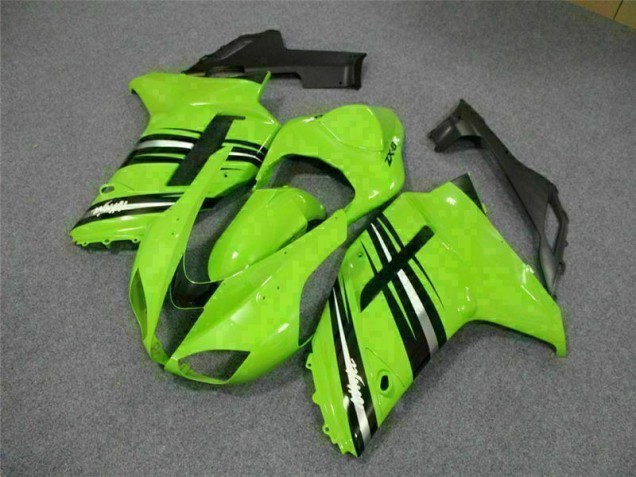 Carénage Moto ZX6R 07-08 - Vert Noir Carénage Moto ZX6R 07-08 - Vert Noir