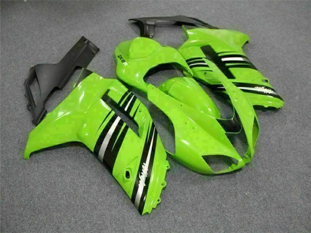 Carénage Moto ZX6R 07-08 - Vert Noir Carénage Moto ZX6R 07-08 - Vert Noir
