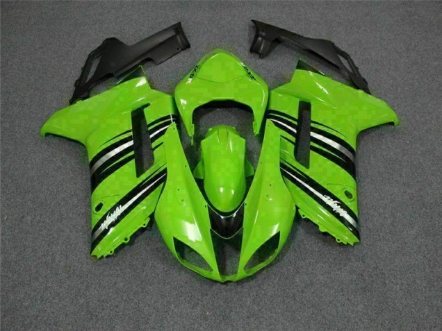 Carénage Moto ZX6R 07-08 - Vert Noir Carénage Moto ZX6R 07-08 - Vert Noir