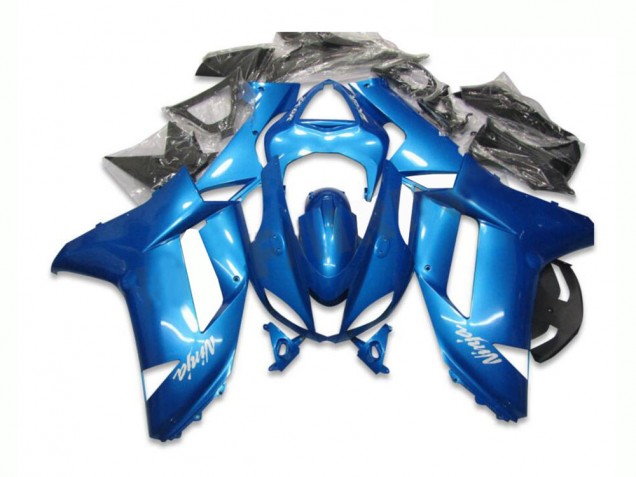 Carénage Moto ZX6R 07-08 - Bleu