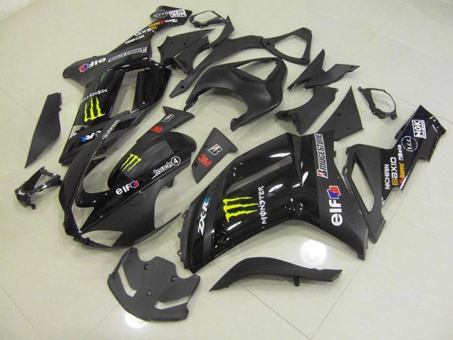 Carénage Moto ZX6R 07-08 - Noir Monster Carénage Moto ZX6R 07-08 - Noir Monster
