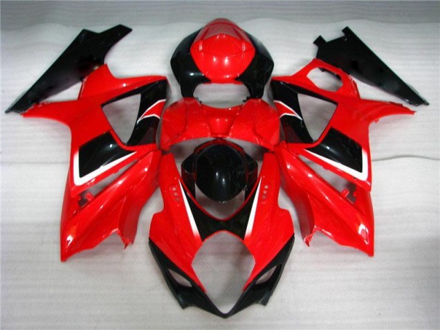 Carrosserie Moto GSXR 1000 K7 07-08 - Rouge Noir Carrosserie Moto GSXR 1000 K7 07-08 - Rouge Noir