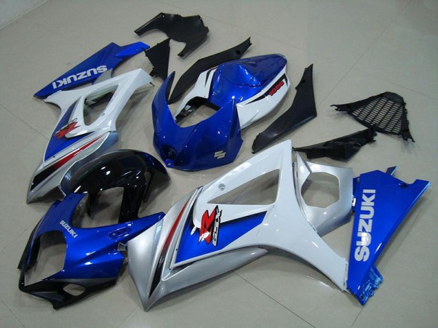 Carénage Moto GSXR 1000 K7 07-08 - Blanc Bleu Carénage Moto GSXR 1000 K7 07-08 - Blanc Bleu