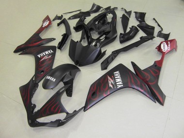 Carénage Moto R1 07-08 - Matte Rouge Flamme